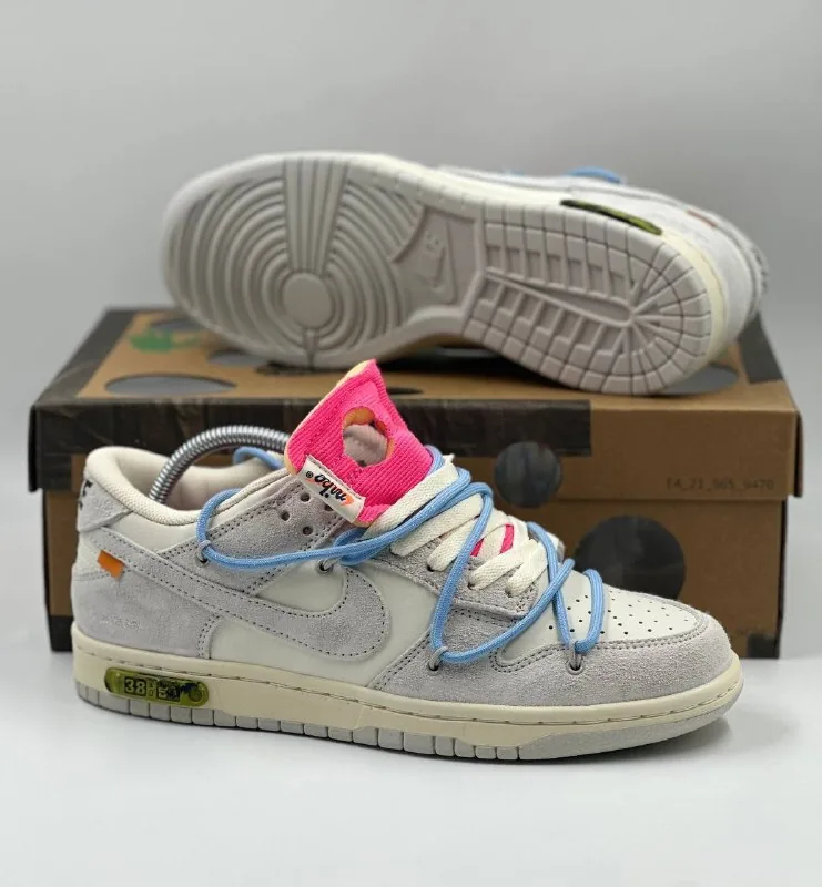 Nike Dunk Low Off White кеды 1