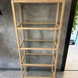 Стеллаж из закаленного стекла 3