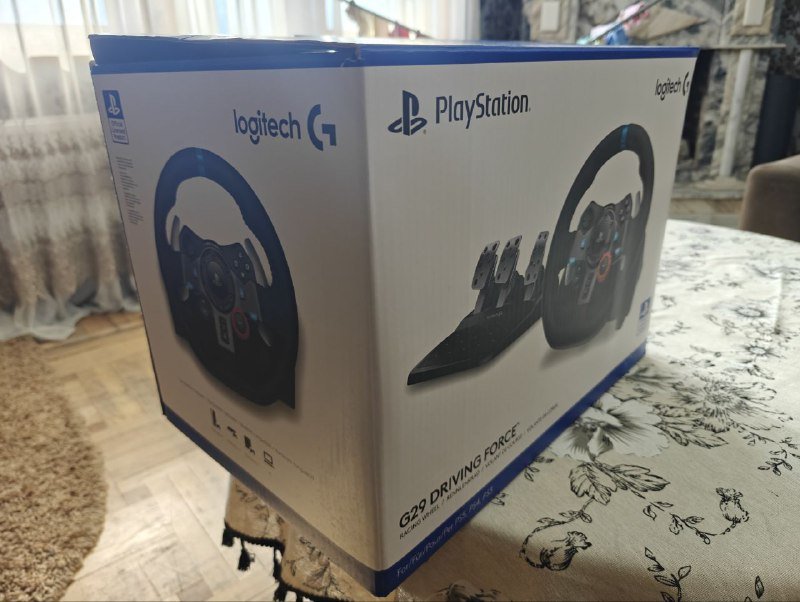 Руль и педали Logitech G29 для автосимуляторов 3