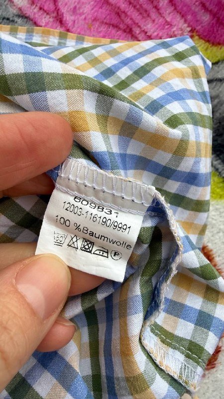 Мужская рубашка Hanco M с коротким рукавом 3