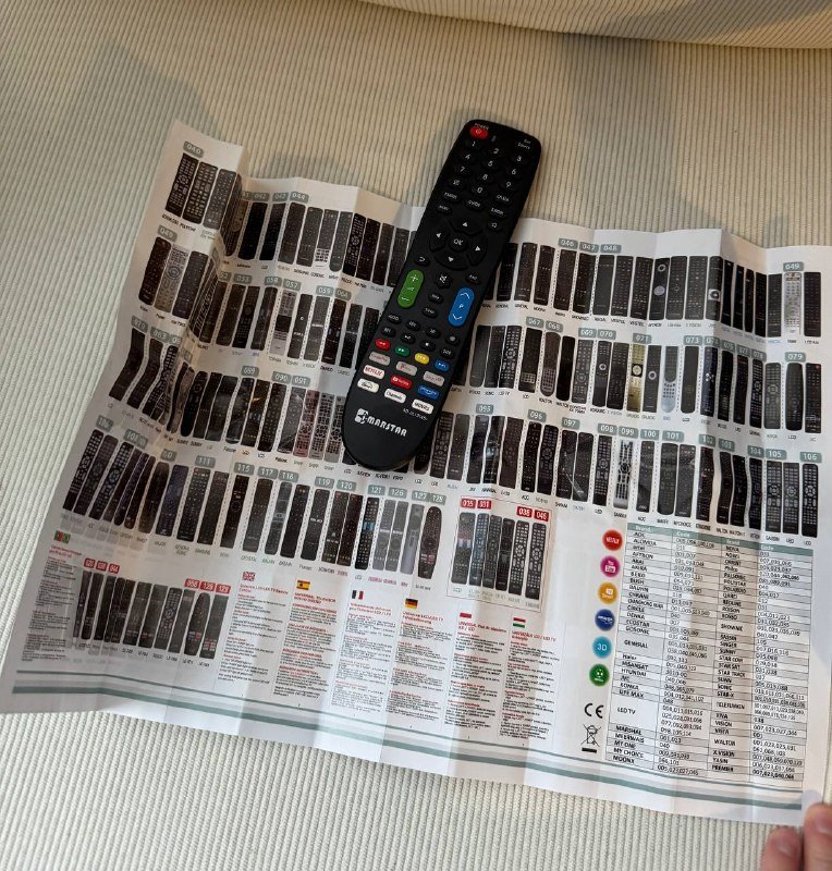 универсальный пульт для ТВ