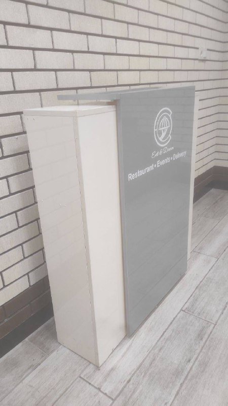 Барная стойка, стойка-ресепшн, столы для зала 4