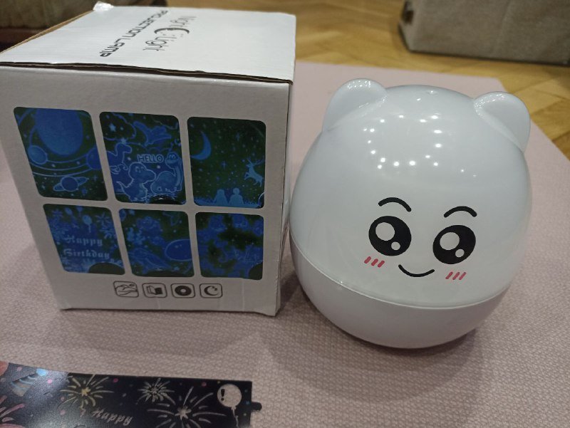 Ночник-проектор с 6 слайдами