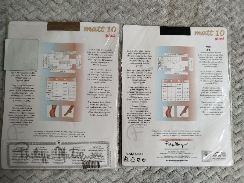 Колготки Philippe Matignon Matt 10 Италия 4