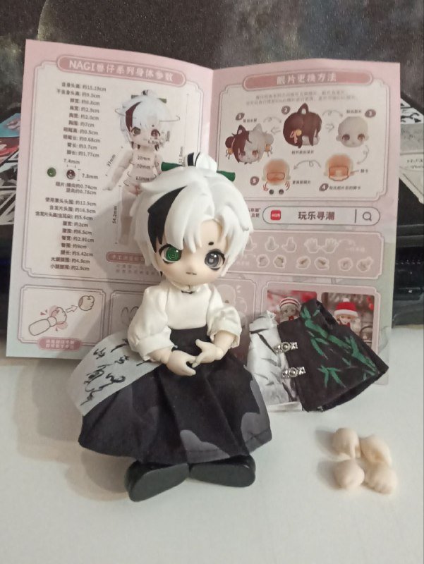 BJD кукла 15,19см с 4 дополнительными руками