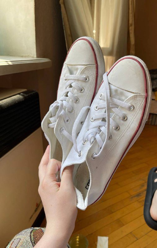 Кеды Converse белые мужские