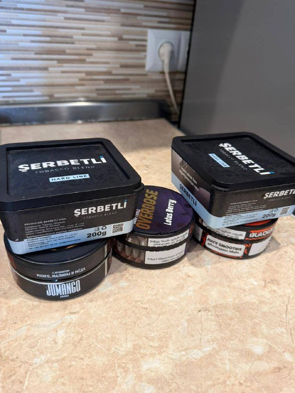 Кальян полный комплект с табаками 4