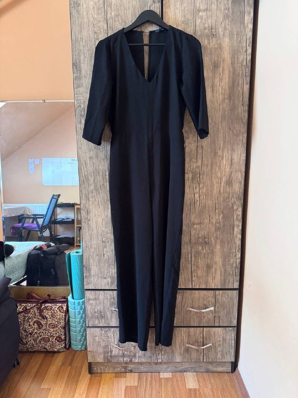 приталенный комбинезон для высоких девушек