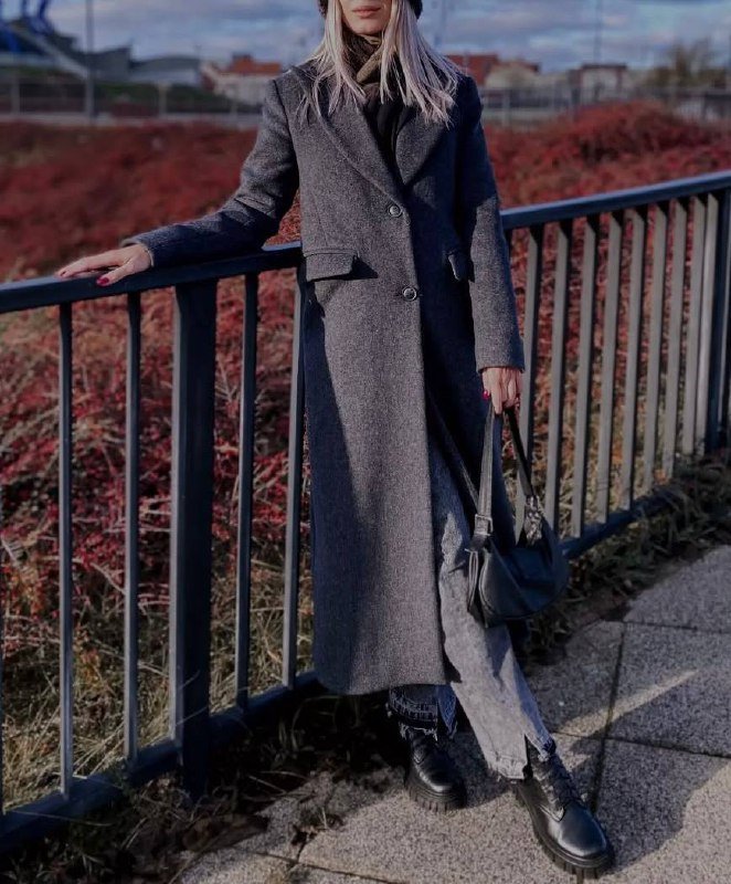 Шерстяное пальто, платье ZARA, платье серо-синее, бордовое платье, утеплённая косуха-пальто