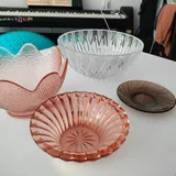 Советская посуда, стеклянные блюда 1