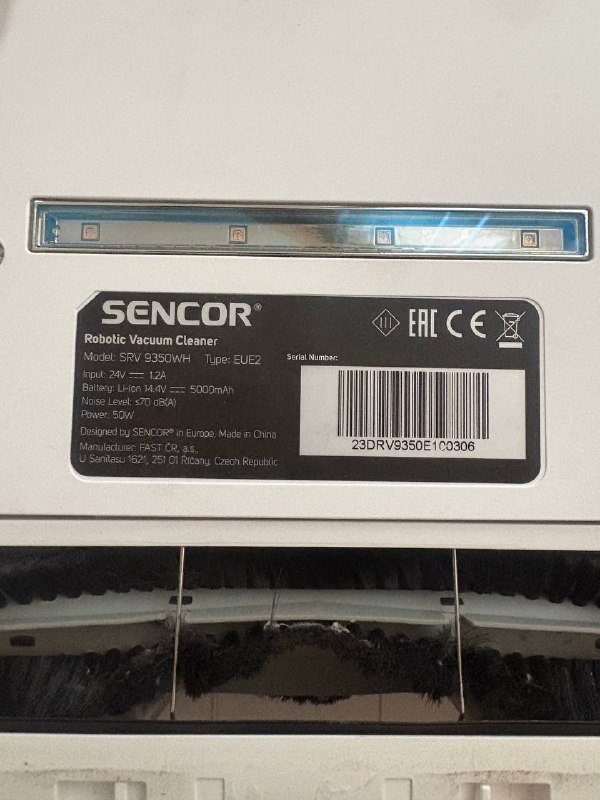 Робот-пылесос Sencor SRV 9350WH 3