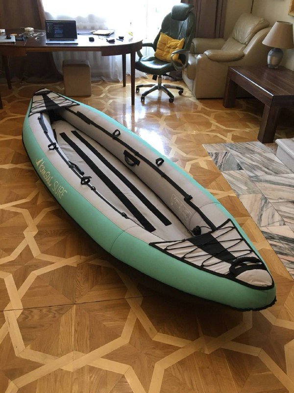 Двухместный надувной каяк Kangui Surf