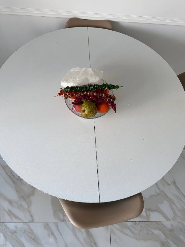 Раздвижной круглый стол