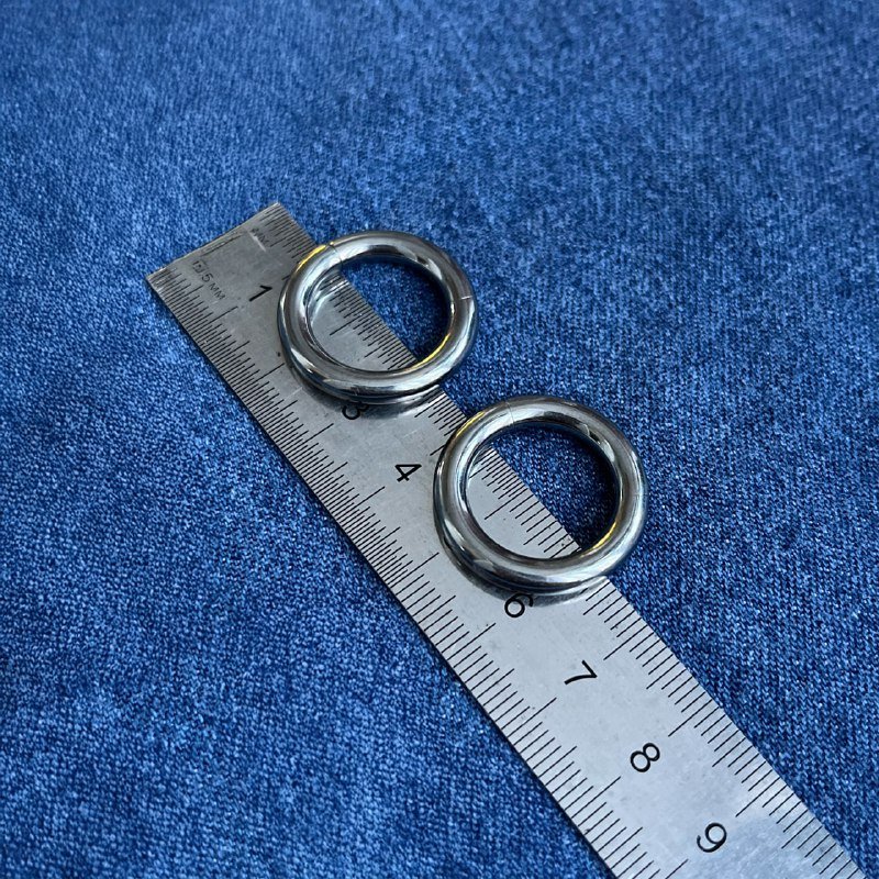 Серьги-кольца для тоннелей из хирургической стали