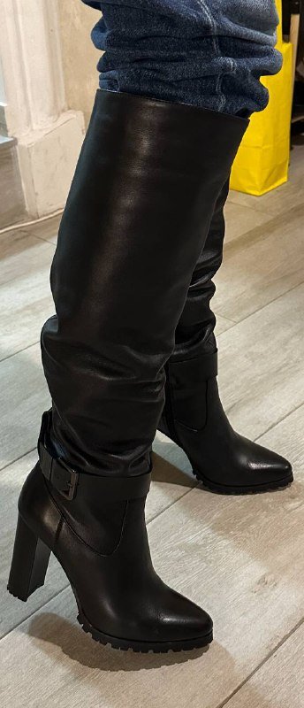 Сапоги, полуботинки женские размер 40, кожа, мех 2