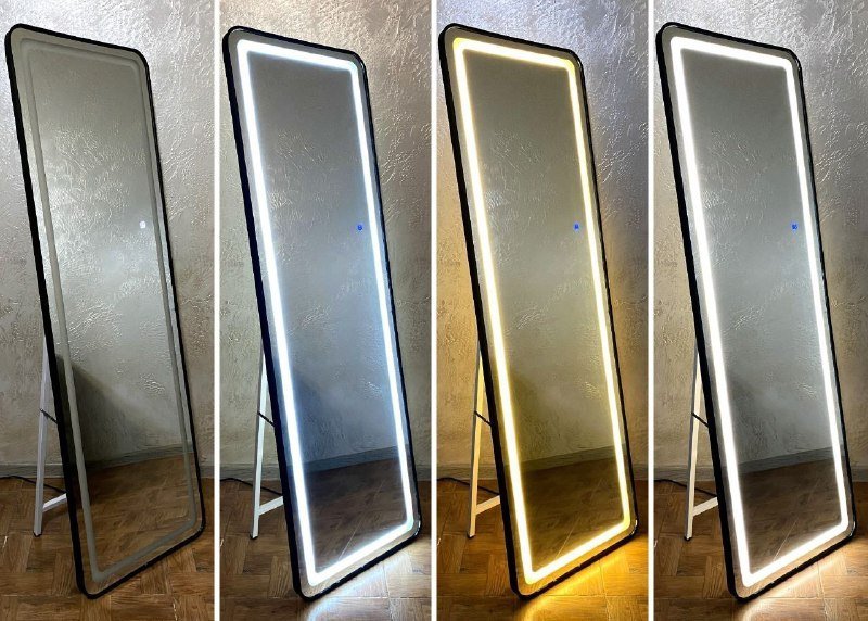 Зеркало с подсветкой напольное, гримерное, во весь рост 2