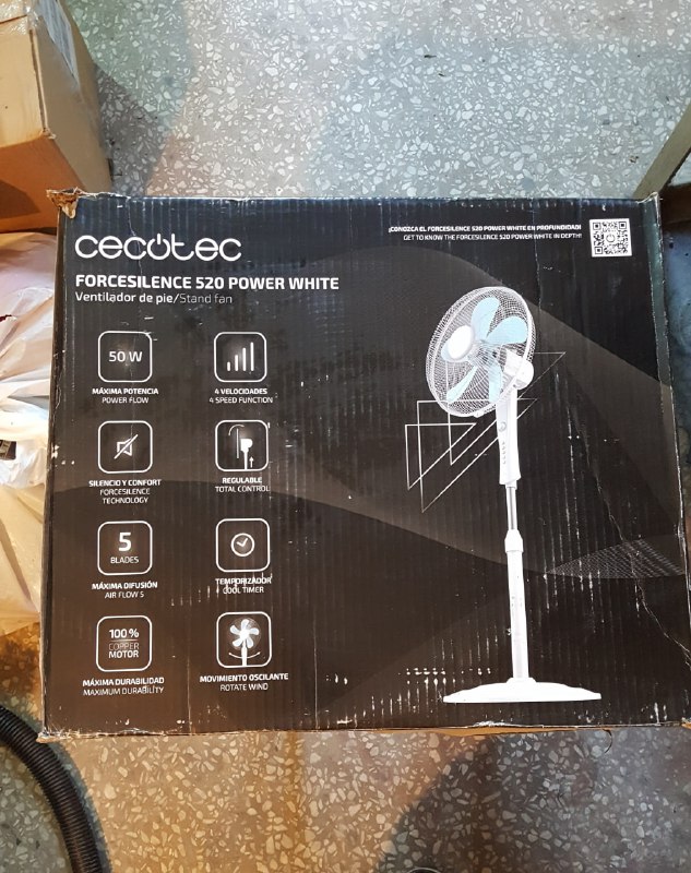 Вентилятор Cecotec ForceSilence 520 Power 2