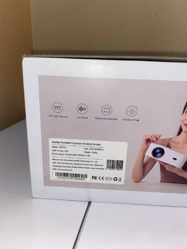 Проектор Wanbo + HDMI 2