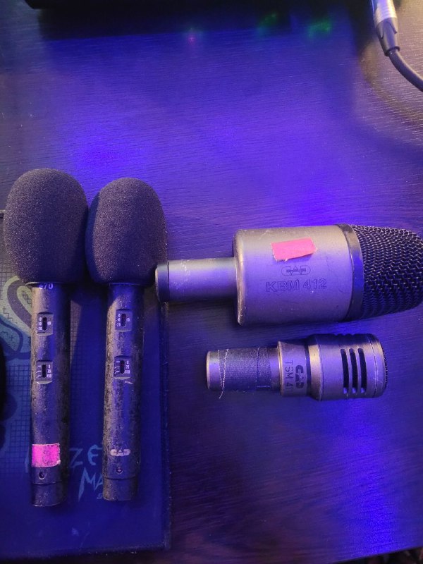 CAD microphones set 2