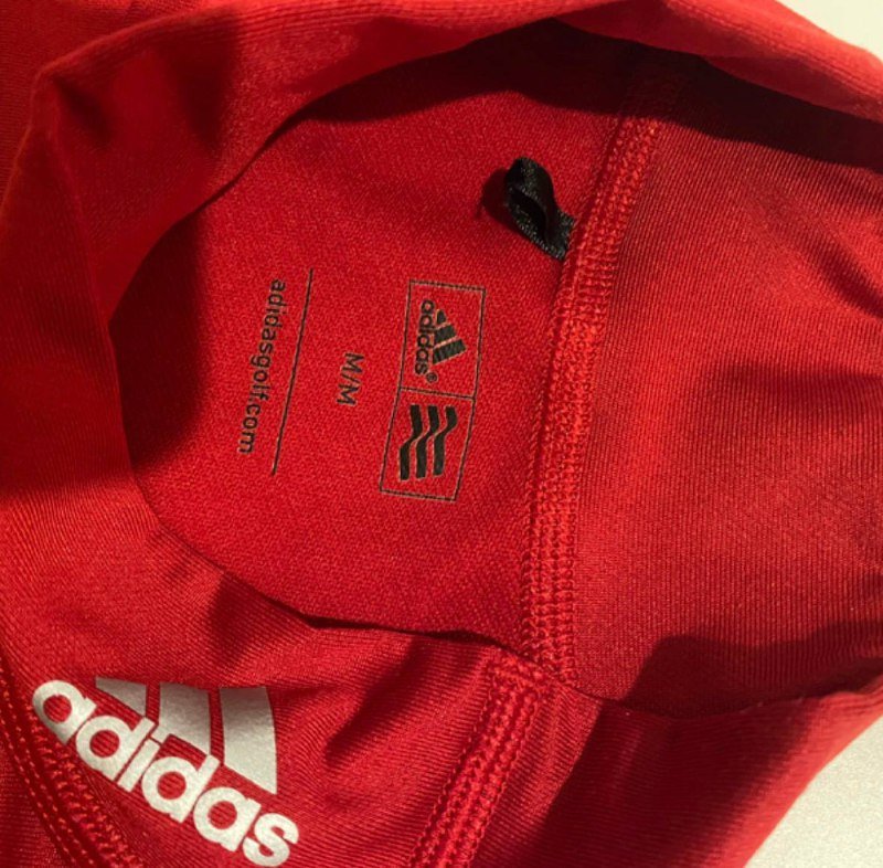 adidas красная спортивная кофта размер М 2