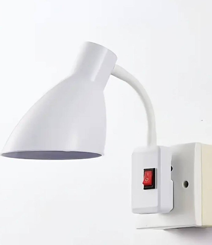 Гибкая настенная лампа с выключателем 4