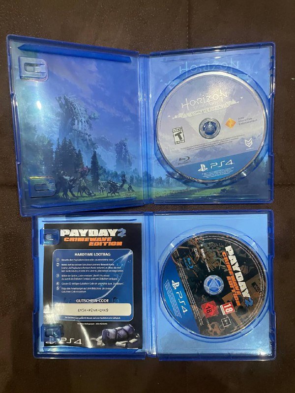 horizon zero dawn, payday игры для пс 4 2