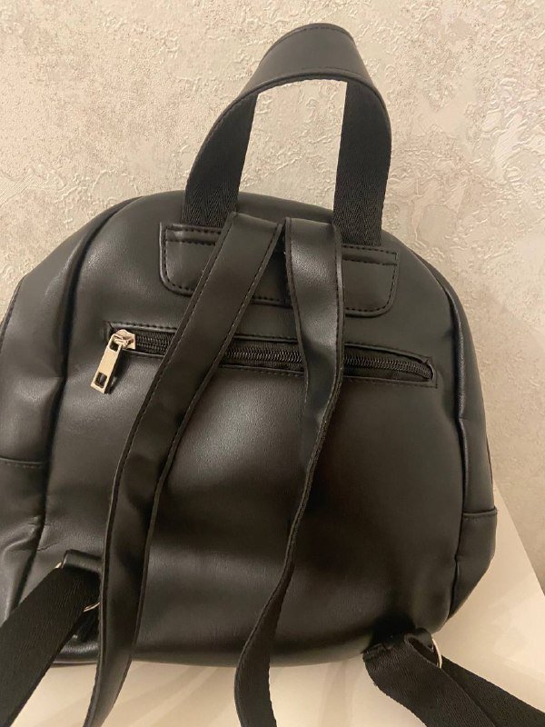 Зеленый рюкзак, черный кожаный рюкзак 4