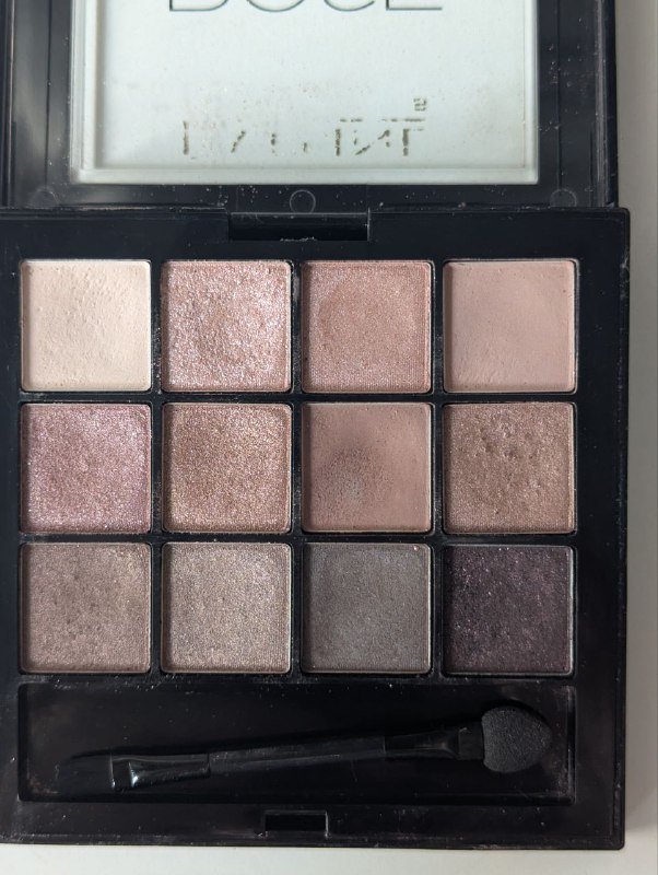 Палетка теней Evelline All-in-one Rose 02 3