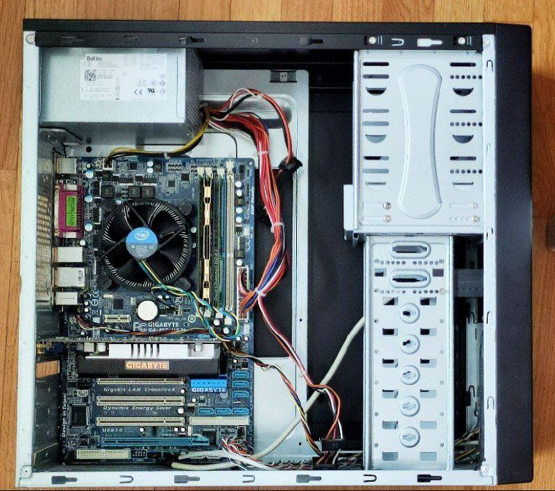 Системный блок Intel i3-530 с видео NVIDIA GT240