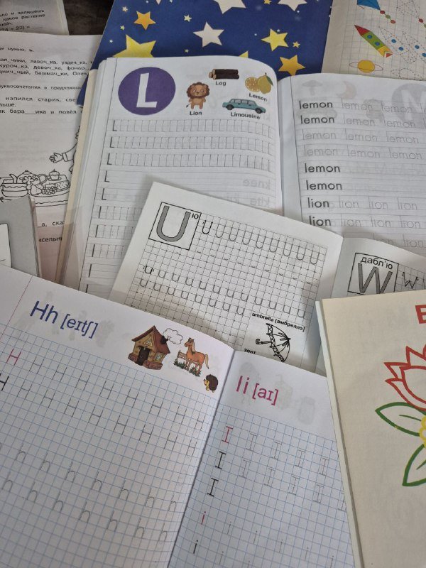 Пособия и книги детям для подготовки к школе 8