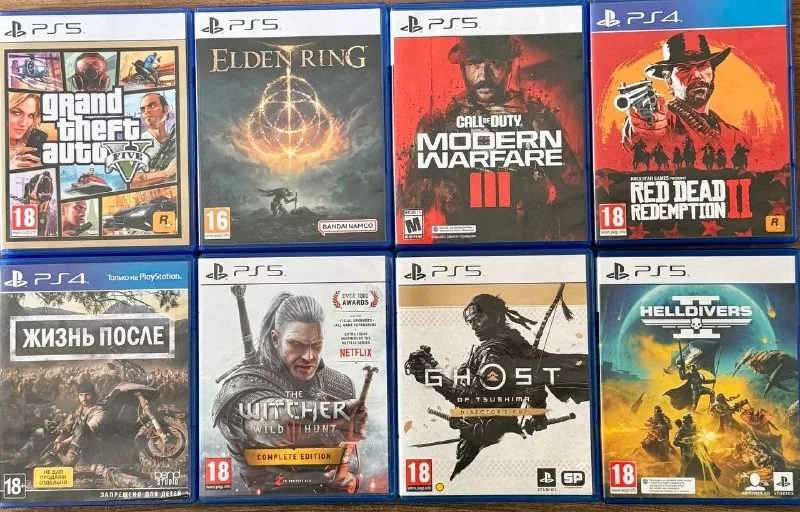 Игры для PlayStation 4 и 5