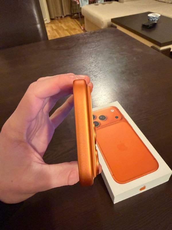 iPhone 17 Pro 256 ГБ Cosmic Orange с SIM и eSIM 9