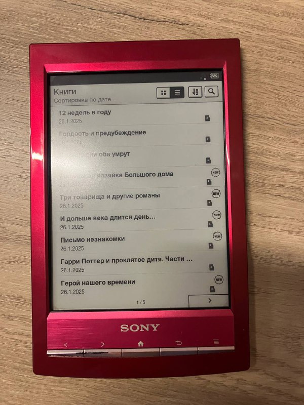 Электронная книга Sony Reader PRS-T1 4