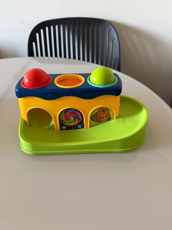 Башня с шариком, Игрушка с молоточком 3