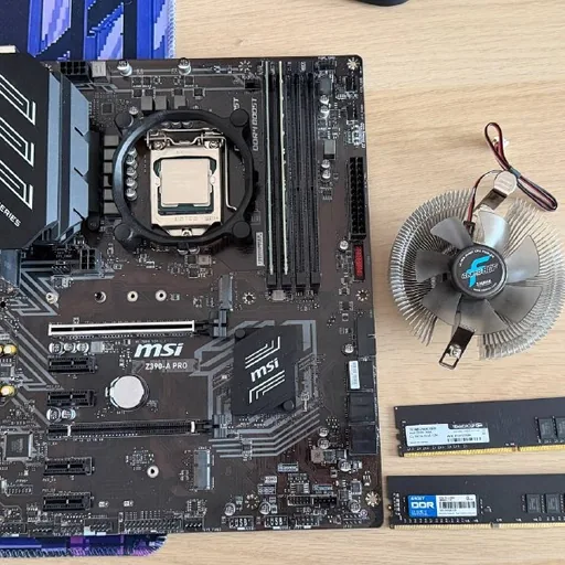 Комплект Intel i5-9400, MSI Z390-A PRO, 32GB DDR4, геймпад