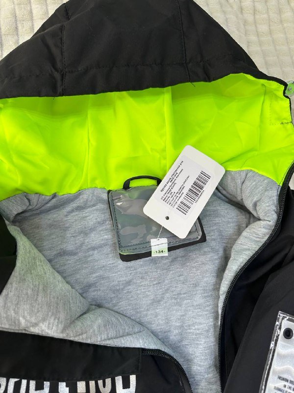 Куртка 134 рост новая, Куртка непромокаемая с утеплением 128 рост 2