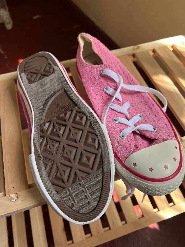 Converse розовые женские кеды 36 р 3