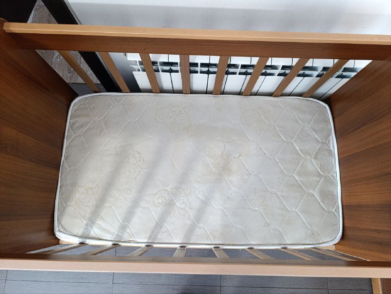 Детская кроватка с матрасом 3