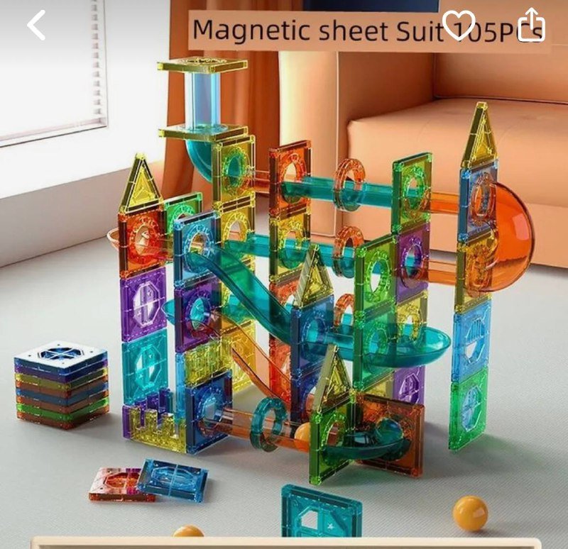 Магнитный конструктор 105 деталей