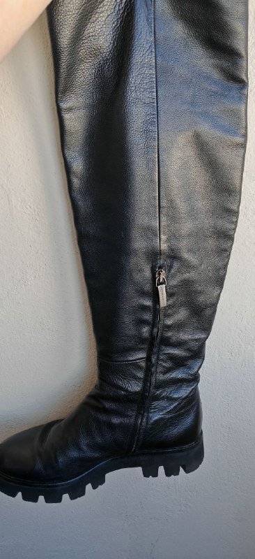 Сапоги ботфорты Loriblu 38,5 кожа 2