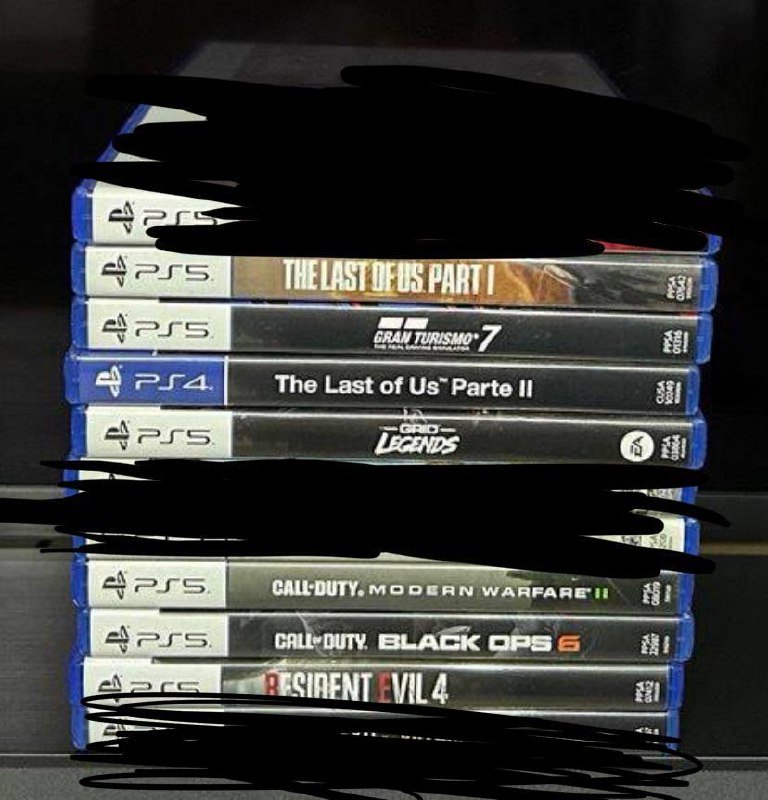 Диски на PlayStation 5 Gran turismo 7, The last of us, Grid legend и др.