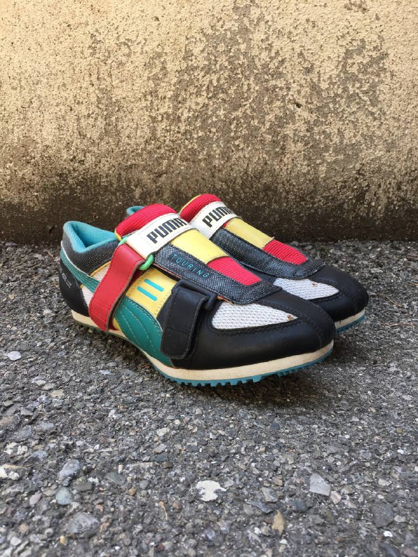 90s Puma Touring Mesh Lite cycling shoes 1