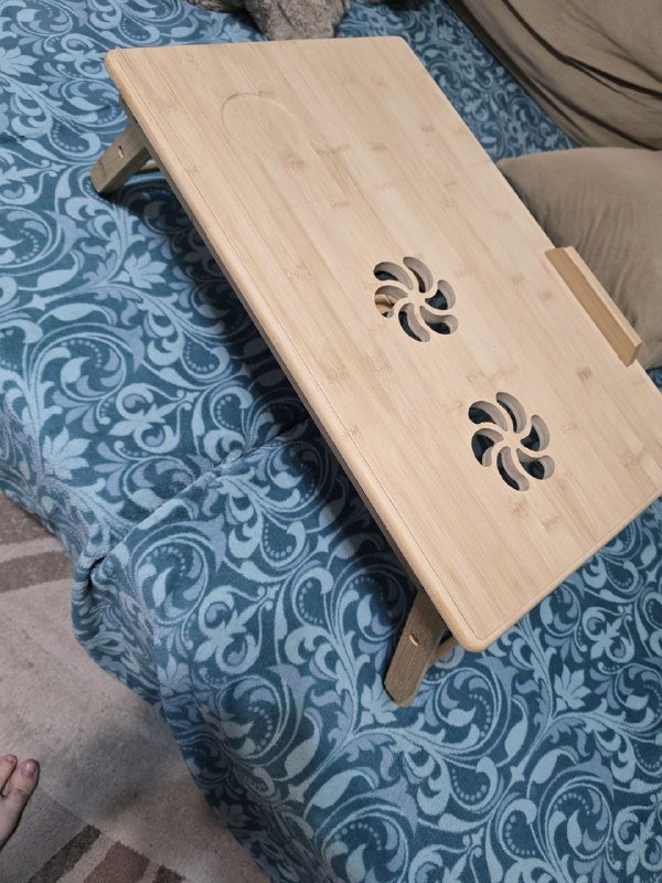 Столик для ноутбука, электродуховка, вентилятор 2