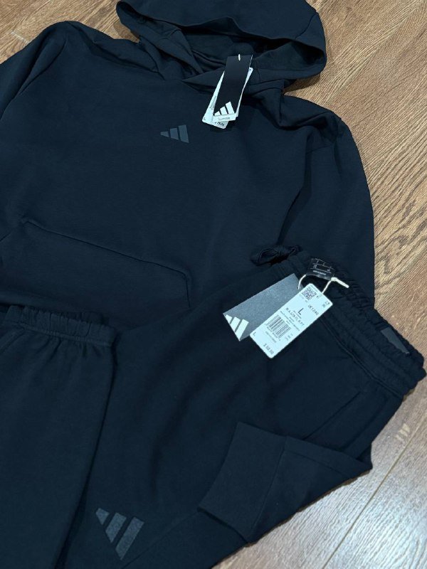 Мужской костюм Adidas худи штаны размер L 2