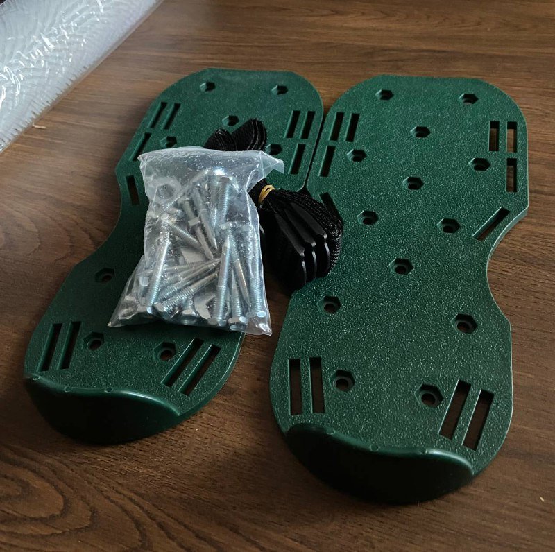 игольчатый валик 40см, обувь с шипами для наливных полов 3