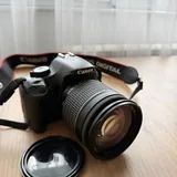 Фотоаппарат Canon с объективом, ремнем, батареей, зарядкой, сумкой 4