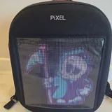 Рюкзак Pixel с LED экраном, роликовые коньки 3