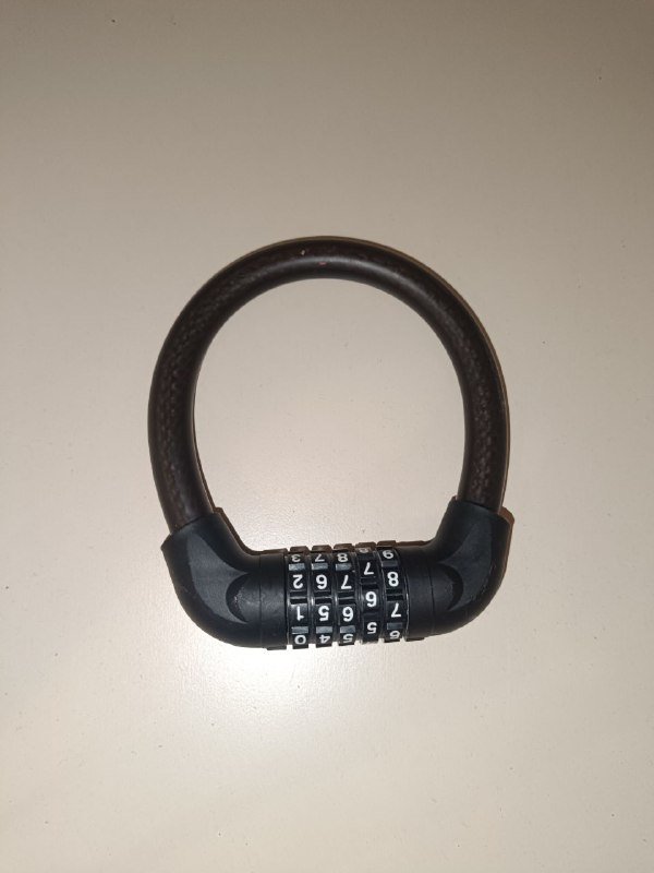 Кодовый замок для велосипеда 3