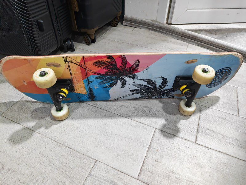 Скейт, Чехол, Ключ, Доп подшипники и колеса 3