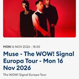 2 билета на концерт Muse в Лондоне 1